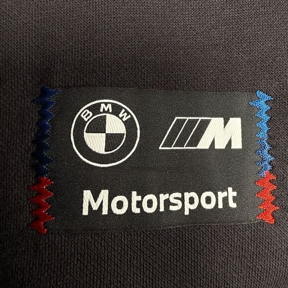 BMW® M Motorsport / PUMA®  |  “STATEMENT”™  |  BLACK HOODIE  |  MENS-M  |  NEW - Picture 5 of 16